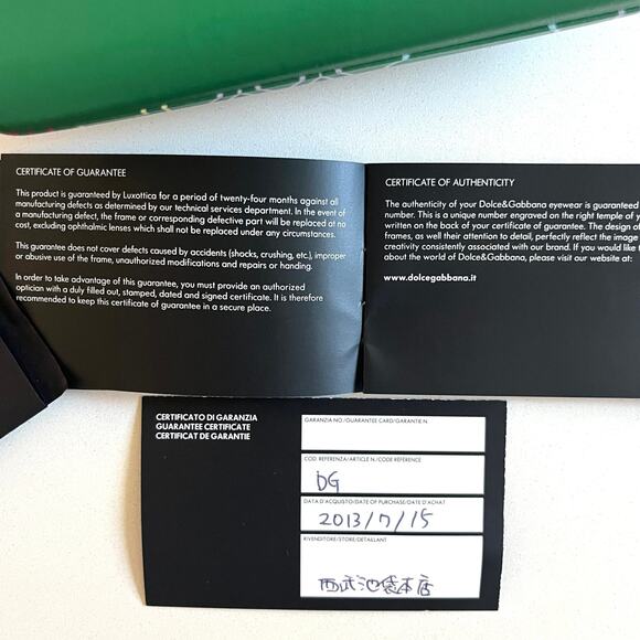 Dolce & Gabbana Sunglasses NWOT, COA, Case & Care Cards Included! - Picture 6 of 16